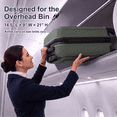thumbnail image 4 of Jetstream 3-Piece Hardside Luggage Set, 20/24/28 in, Olive, 4 of 13