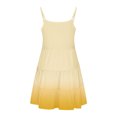 thumbnail image 4 of Tranfacy Robes d'Été pour Ados, Robe d'Été pour Filles, Robe d'Été Boho pour Fille 4-14 Ans à Dégradé de Couleurs, Décontractée, Sans Manches, à Étages, Style Nuisette, 4 of 7