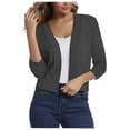 thumbnail image 1 of Cardigans pour Femmes Cardigan Blouse Décontractée pour Femmes Cardigan Doux et Ample Chandail Tricoté Hauts Courts Cardigan pour Femmes en Liquidation, 1 of 5