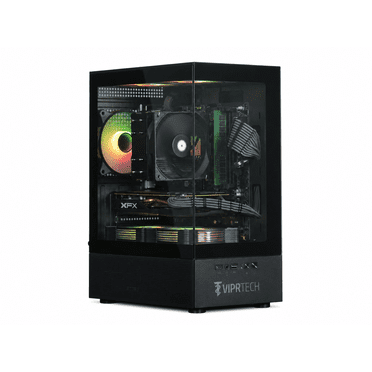 ViprTech Stryker Gaming PC - AMD Ryzen 7 (4.4GHz), RX 580 8GB, 16GB DDR4, 512GB SSD, Desktop, Onyx Black