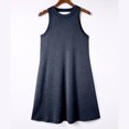 thumbnail image 4 of Robes d'Été Grande Taille pour Femmes 2024 Printemps et Col Suspendu Jupe Grand Dos Col Rond Sans Manches Robe Économisez jusqu'à 65 %!, 4 of 9
