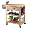 thumbnail image 2 of Winsome Finland Kitchen Cart in Natural Finish -83644, 2 of 8