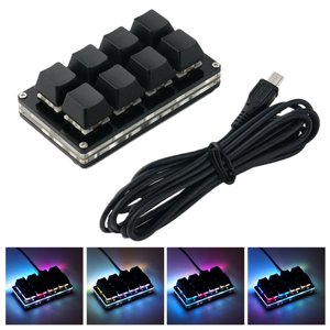 8 Clés Clavier mécanique USB Raccourcis programmable pour fenêtre D4P1 W4Dcz W1M9