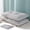 Grey, variant on RKSTN pillows Cool Ice Silk Water Vertical Knitted Pillow Non-collapse Cervical Vertebra Protection Whole Head Sleep Aid Household Pillow Core bedroom decor