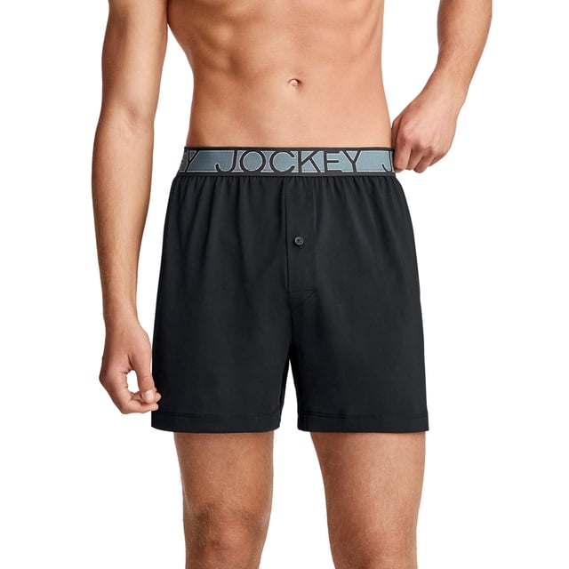 Jockey Boxeur Actif en Microfibre pour Hommes 4,5 Po
