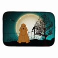 thumbnail image 1 of Carolines Treasures BB2285DDM Halloween Scary Cocker Spaniel Red Dish Drying Mat, 1 of 4