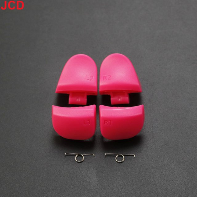 1Ensemble For PS5 V3.0 BDM-030 Manette L1 R1 L2 R2 Boutons d'Épaule de Gâchette et Ensemble de Ressorts Accessoires de Remplacement Rose