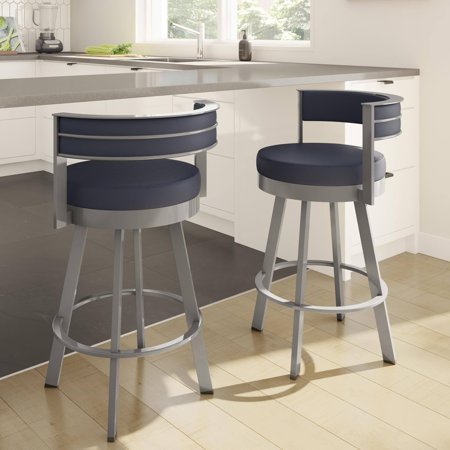 Amisco Browser Tabouret de Bar Pivotant de 30 Po