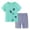 style-02 Mint Green, variant on gdxvjhbj Kids Pjs Boys Toddler Boys Clothes Kids Cotton Clothes Fun Cool Summer Short Wear 4T 5T (Light Gray,4-5 Years)