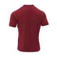 thumbnail image 4 of Mens Pullover Stand Collar Button Pocket Short Sleeve Top Sports Stand Collar Top/Shirt, 4 of 5