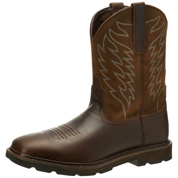 Ariat Work Men's Groundbreaker Work Boot, Brown, 14 D US