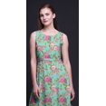 thumbnail image 5 of Bimba Robe Longue Maxi à Imprimé Floral pour Femmes, Tenue de Villégiature, Robe de Soirée - Moyen, 5 of 5