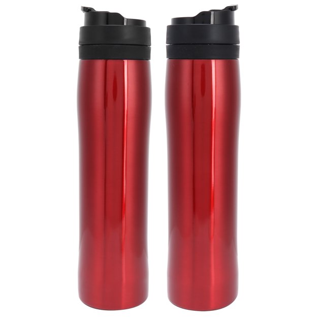 Spptty Tasse de Voyage Portable Isolée sous Vide Machine à Café en Acier Inoxydable avec Filtre Bouteille de Thé Voyage Originalité Cadeau Tasse à Café