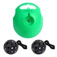 thumbnail image 2 of Pisexur Pickball Trainer Training Base High Elastic Plastic Hole Ball Beginner Practice on Clearance, 2 of 4