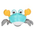 thumbnail image 1 of Crab Toy, Rechargeable Colorful Lights Funny Automatic Obstacle Avoidance Crawl Crab Toy Interactive  For Home Orange,Green, 1 of 8