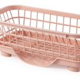 thumbnail image 3 of Dish Drying Rack Kitchen Drying Rack Dish Drying Rack Fast Drainage Detachable Base Drainboard Design Strong Plastic Dish Drainer For Dish Fork Chopsticks Pink, 3 of 5