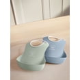 thumbnail image 5 of BabyBjorn Baby Bib 2-pack, Powder green/Powder blue, 5 of 5