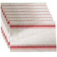thumbnail image 1 of 6Pcs Dining Table Mat Placemats PVC Place Mats 45x30cm Heat Resistant Washable, 1 of 12