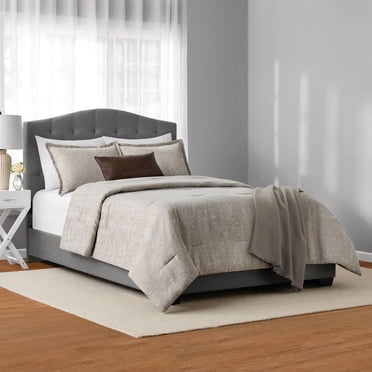 Mainstays 5-Piece Gold Textured Comforter Set