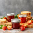 thumbnail image 4 of Wide Mouth Mason Jars with Lids 8 oz 6Pcs, Half Pint Small Mason Containers, Canning Jars for Jam, Jelly, Meal Prep, Overnight Oats, Yogurt Parfait, Shower Wedding Favors, DIY Candles Decor, 4 of 8