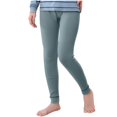 thumbnail image 1 of Kids Solid Color Warm Leg Binding Elastic Waist Long Pants Medium and Large Comfortable Leggings, 1 of 4