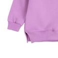 thumbnail image 4 of Coats for Girls Boys Sweater Coat Round Neck Small Medium Pullover Solid Fleece, 4 of 4