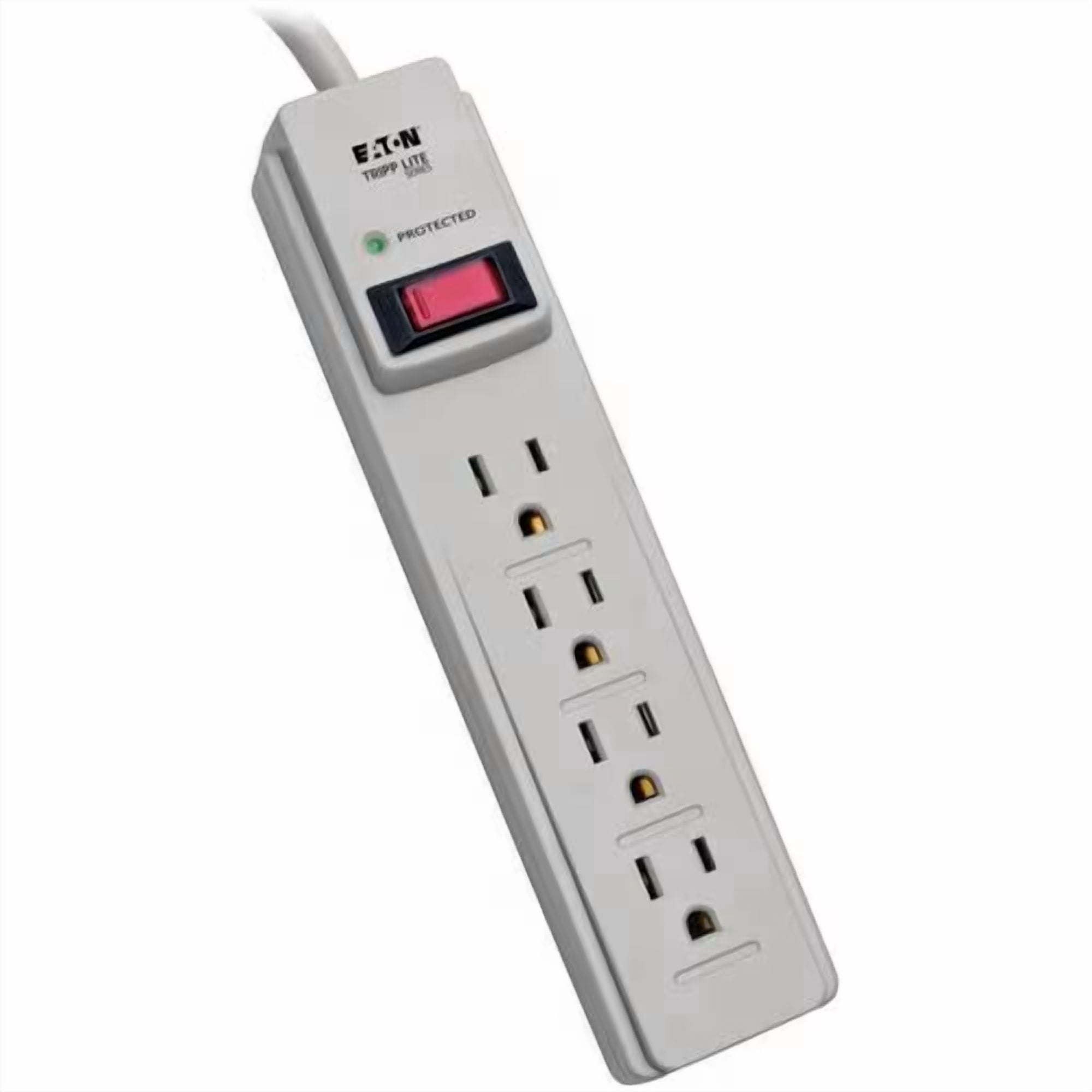 Tripp Lite ProtectIT 4 Outlets 120V Surge Suppressor - Receptacles: 4 x NEMA 5-15R - 450J