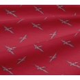 thumbnail image 5 of oneOone Viscose Jersey Fabric Bird Block Print Fabric BTY 60 Inch Wide, 5 of 5