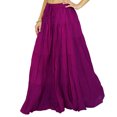 thumbnail image 3 of Phagun Jupe Longue Maxi pour Femme, Tenue de Plage, Tenue d'Été en Coton,, 3 of 5
