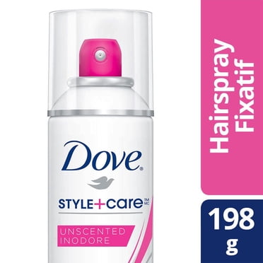 Dove Fixatif Contrôle et Brillance Inodore 24 H de Tenue Extra, 198 g