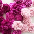 thumbnail image 2 of PVCS Artificial Flower Rose DIY Decoration Accessories Wreath Decoration Applique for Home Decor, 2 of 5