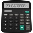 thumbnail image 1 of Calculator, Standard Function Desktop Calculator, Black, 1 of 3