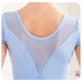 thumbnail image 4 of Baby Girls Childrens Dance Clothes Summer Short Sleeves Training Clothes Ballet One-piece Performance Clothes Skirt Set, 4 of 7