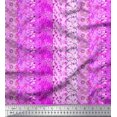 thumbnail image 1 of Soimoi Rayon Fabric Leaves & Floral Patchwork Decor Fabric Printed Yard 42 Inch Wide, 1 of 1