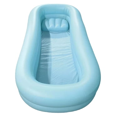 Inflatable Bathtub Shower Bath Basin Inflatable Adult Bath Tub for Men Women