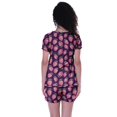 thumbnail image 3 of Moomaya Pyjama en Coton pour Femmes, Ensemble de Nuit 2 Pcs avec Shorts, Ensembles de Pyjama avec Shorts, 3 of 7
