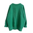thumbnail image 5 of TIMIFIS Chandails de Noël Laids pour Femmes Automne Manches Longues Mignon Renne Arbre de Noël Imprimé Col Rond Hauts Chandail Décontracté Hiver Extensible Chandail Tricoté, 5 of 5
