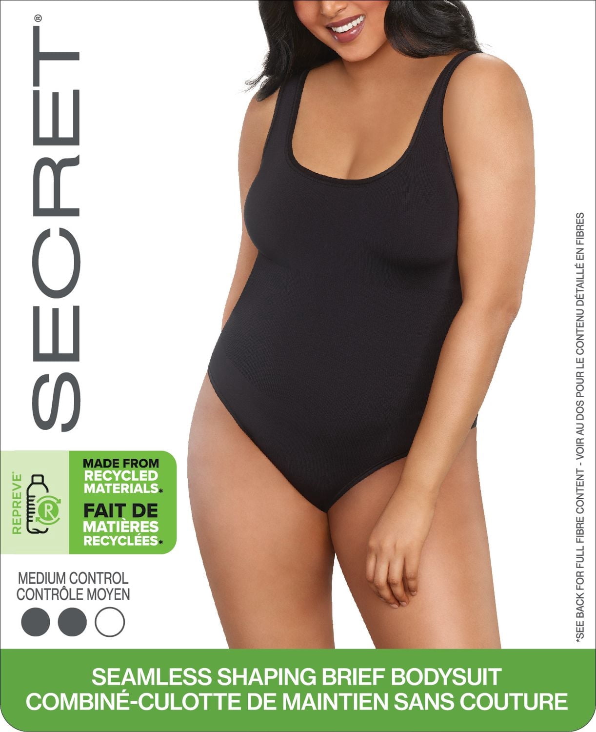 SECRET® Seamless Shaping Brief Bodysuit - 1 Piece