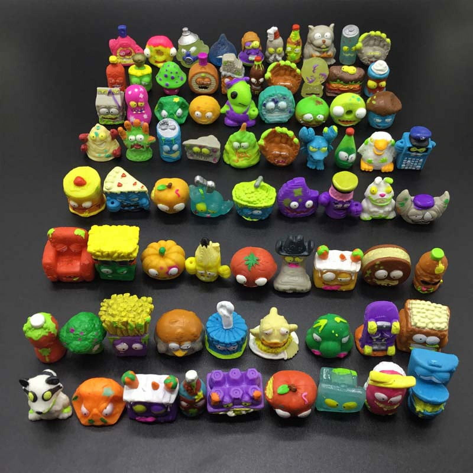 20-100PCS Zomlings Trash Dolls Mini Anime Action Figures Grossery