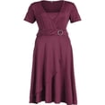 thumbnail image 3 of Womens V Neck Long Dress Formal Cocktail Party Evening Plus Size, 3 of 4