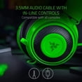 thumbnail image 4 of Razer Kraken Competitive Gaming Headset - Noise Cancelling Microphone - Green, 4 of 6