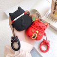 thumbnail image 2 of Lucky Cat Case For Apple Airpods Earphone Headset Silicone Protective Case Box (Black), 2 of 7
