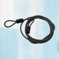 thumbnail image 3 of DYNWAVECA 2x 100cm Double Loop Cable Bike Lock Travel Luggage Suitcase Lock, 3 of 9