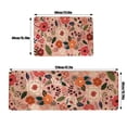 thumbnail image 2 of REK Retro Floral Floormat Classic Floral Design For Kitchen Living Room Bedroom For Daily For Giving, 2 of 3