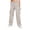 Khaki, variant on BLVB Cargo Pants for Women High Waisted Casual Pants Loose Stretchy Straight Leg Travel Workout Athletic Hiking Joggers Streetwear with Pockets