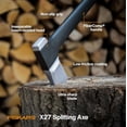 thumbnail image 2 of Fiskars Marque L&G 378841-1002 Hache Super Divisée de 36 Po, 2 of 9