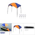 thumbnail image 4 of Boat Sun Shade Shelter, 2/3/4 Persons Boat Shade Canopy, Inflatable Kayak Awning Canopy, Fishing Tent, Boat Canopy Sun Awning for Inflatable Boat Raft Kayak, 4 of 8