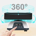 thumbnail image 3 of Orbital Shaker 0.8kg Capacity Rotator Shaker Digital Display 10 Tilting 20-80RPM Adjustable 10s - 99min Timing Shaker Table, 3 of 8
