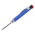 thumbnail image 3 of Construction Pencil, Portable Solid Refill Long Nose Deep Hole Carpenter Pencil Incisive Extended Tip With Sharpener For Marking Black,Blue, 3 of 8