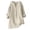 Beige, variant on cfhntfmh Oversized Tshirts for Women Cotton Linen V Neck Buttons Casual Shirts Plus Size Long Sleeve Loose Summer Tops